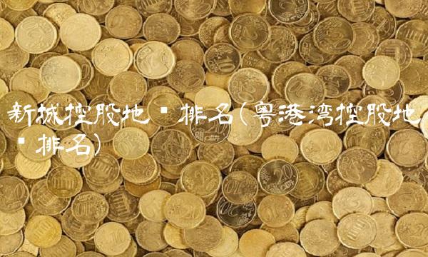 新城控股地产排名(粤港湾控股地产排名)(1)