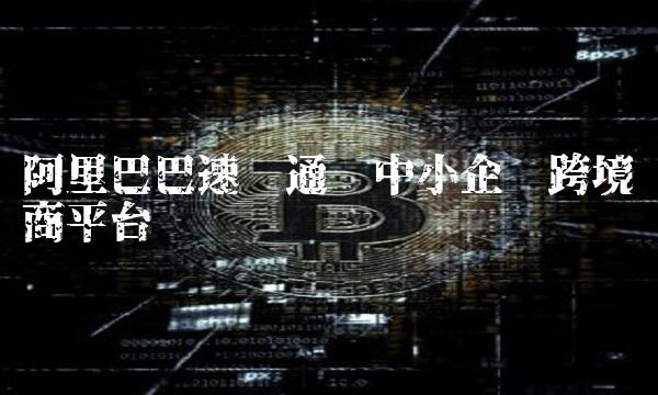 阿里巴巴速卖通——中小企业跨境电商平台