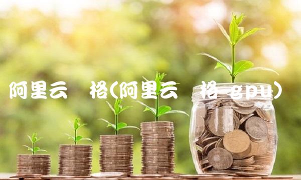 阿里云价格(阿里云价格 gpu)