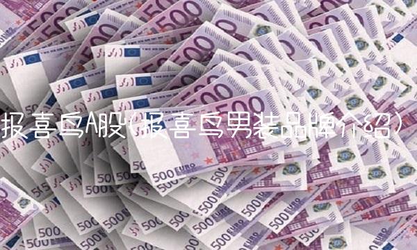 报喜鸟A股(报喜鸟男装品牌介绍)