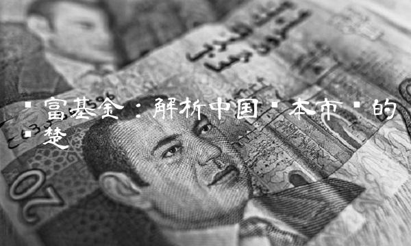 华富基金：解析中国资本市场的翘楚