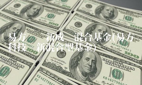 易方达创新成长混合基金(易方达科技创新混合型基金)
