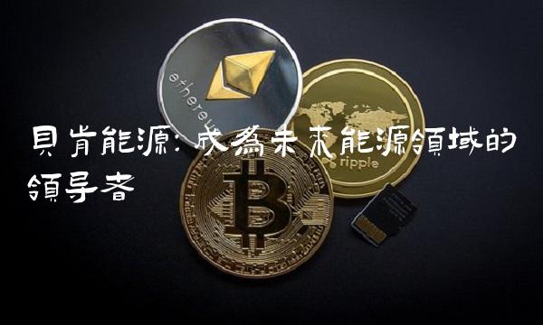 贝肯能源：成为未来能源领域的领导者