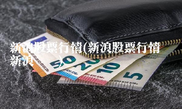 新浪股票行情(新浪股票行情查询新浪财经)