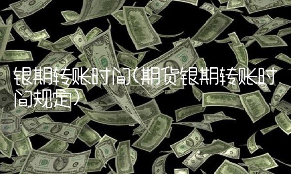 银期转账时间(期货银期转账时间规定)