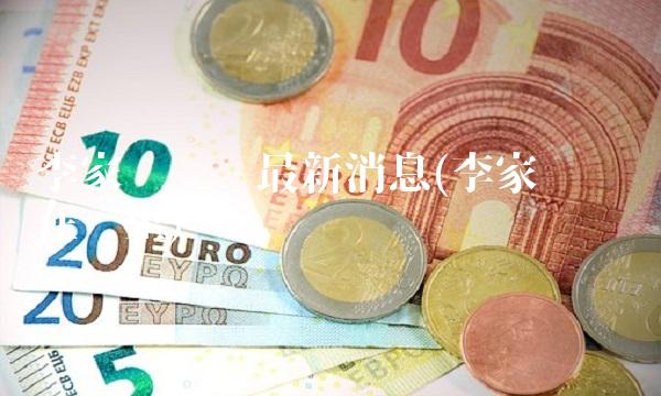 李家沟锂矿最新消息(李家沟锂矿在哪里)