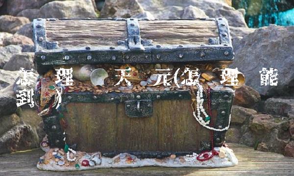 怎么理财每天挣元(怎么理财能挣到钱)