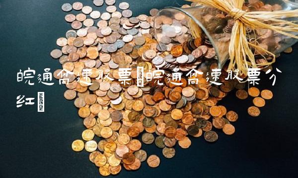皖通高速股票(皖通高速股票分红)(1)