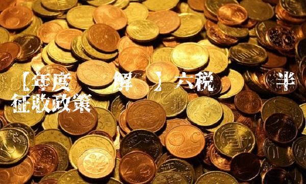 【年度专业解读】六税两费减半征收政策
