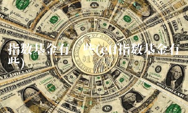 指数基金有哪些(etf指数基金有哪些)