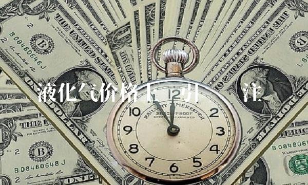 液化气价格上涨引发关注