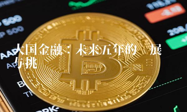 大国金融：未来五年的发展趋势与挑战