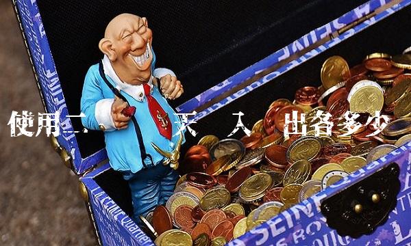 使用二类卡每天转入转出各多少