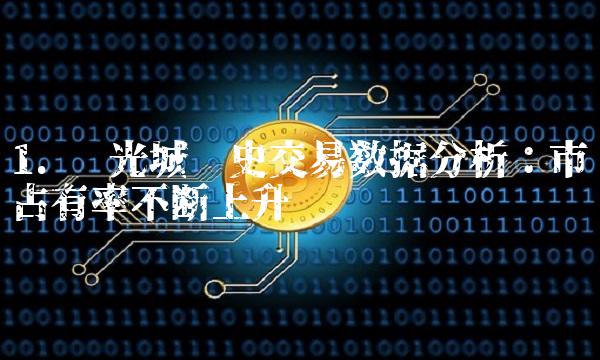 1. 阳光城历史交易数据分析：市场占有率不断上升