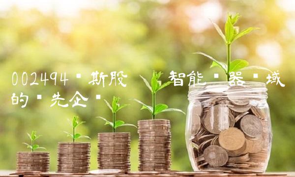 002494华斯股份——智能仪器领域的领先企业