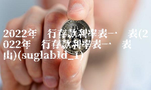 2022年银行存款利率表一览表(2022年银行存款利率表一览表乐山)(suglabId_1)