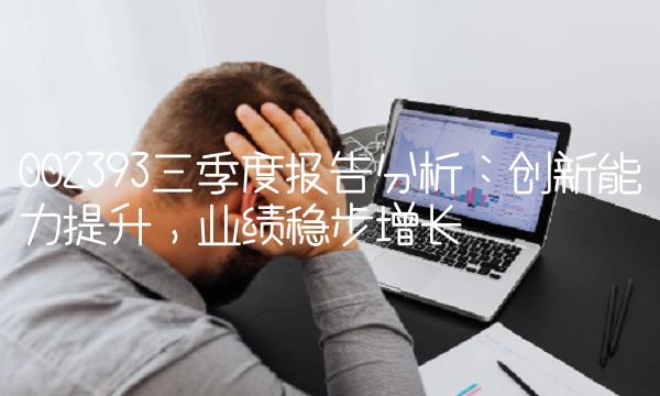 002393三季度报告分析：创新能力提升，业绩稳步增长