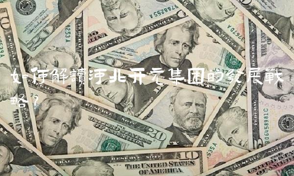 如何解读河北开元集团的发展战略