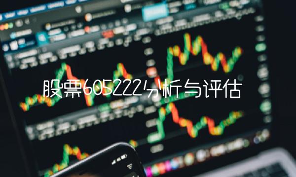 股票605222分析与评估