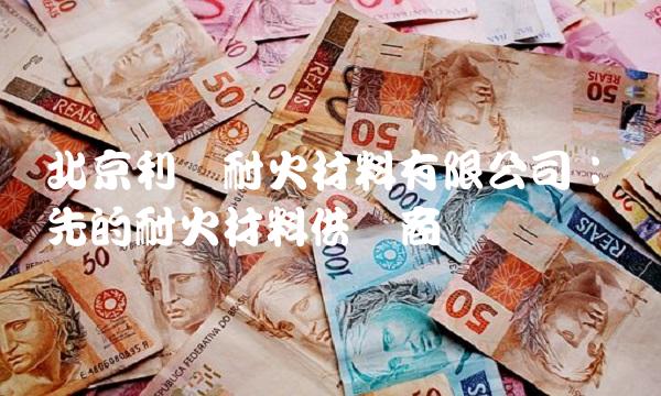 北京利尔耐火材料有限公司：领先的耐火材料供应商