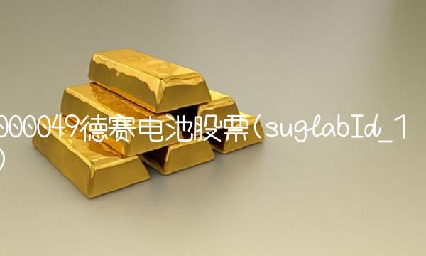 000049德赛电池股票(suglabId_1)