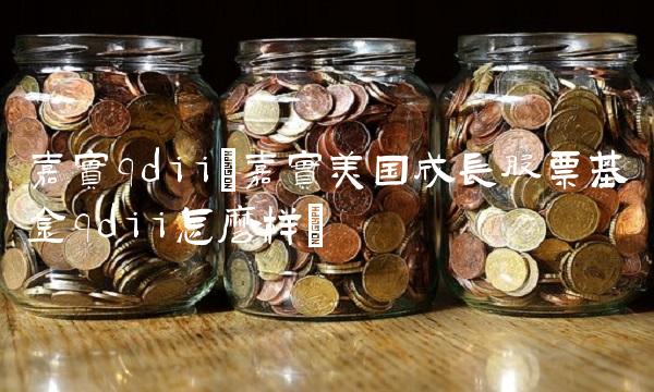 嘉实qdii(嘉实美国成长股票基金qdii怎么样)