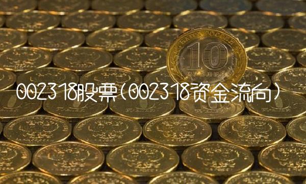 002318股票(002318资金流向)