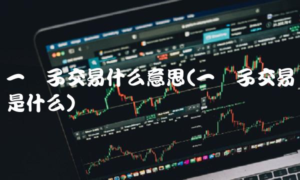 一揽子交易什么意思(一揽子交易是什么)