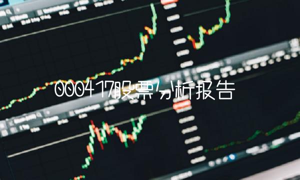 000417股票分析报告(1)