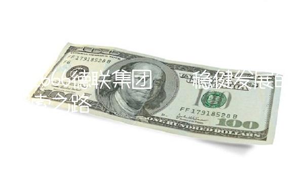 002666德联集团——稳健发展的探索之路