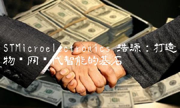 STMicroelectronics 浩源：打造物联网时代智能的基石