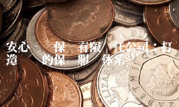 安心财产保险有限责任公司：打造优质的保险服务体系