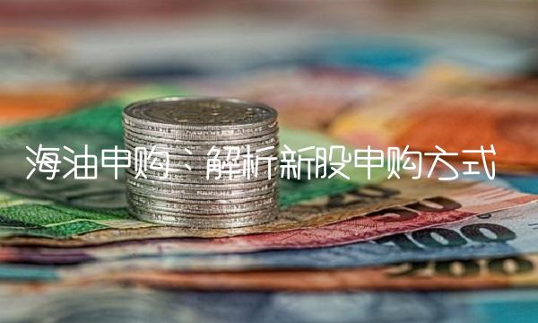 海油申购：解析新股申购方式