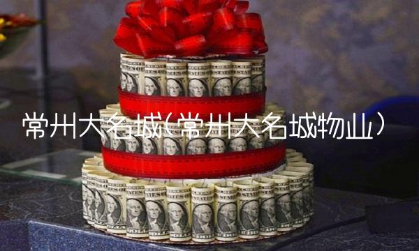 常州大名城(常州大名城物业)