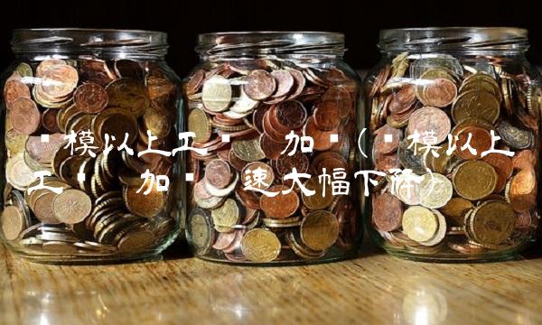 规模以上工业增加值(规模以上工业增加值增速大幅下降)