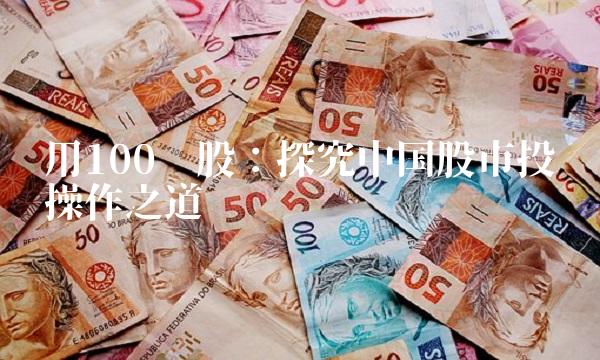用100换股：探究中国股市投资操作之道