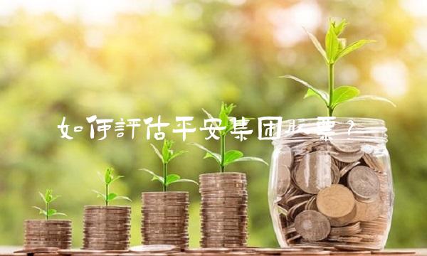 如何评估平安集团股票？