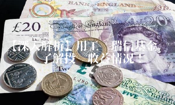 【深入解析】用工银瑞信基金净值查询，了解投资收益情况！
