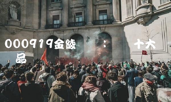 000919金陵药业：盘点十大热门产品