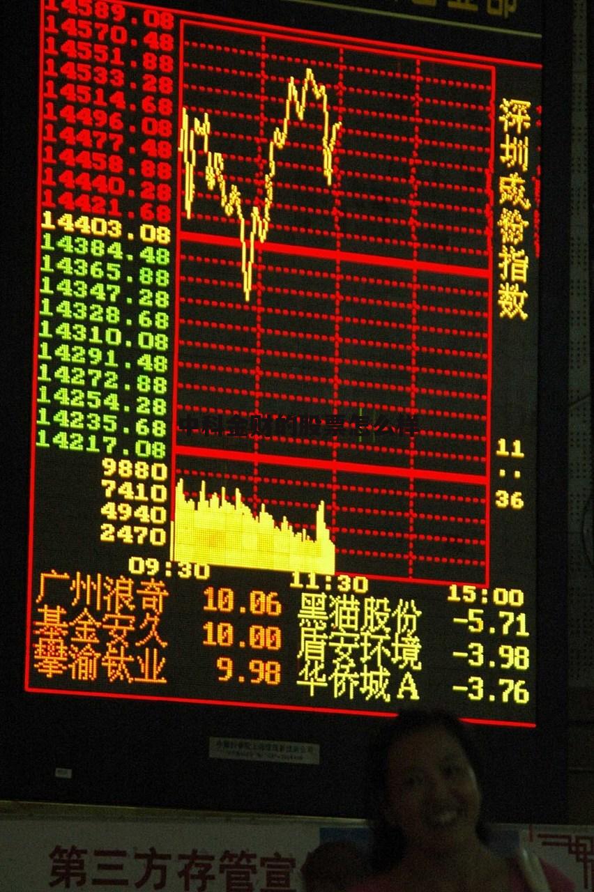 中科金财股票分析 中科金财的股票怎么样