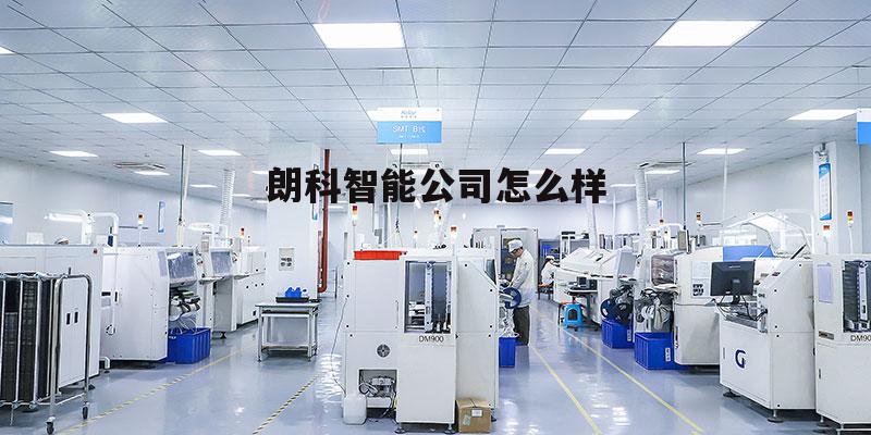 朗科智能是做什么的 朗科智能公司怎么样