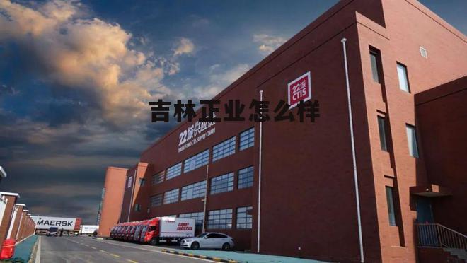 吉林正业集团有限公司 吉林正业怎么样