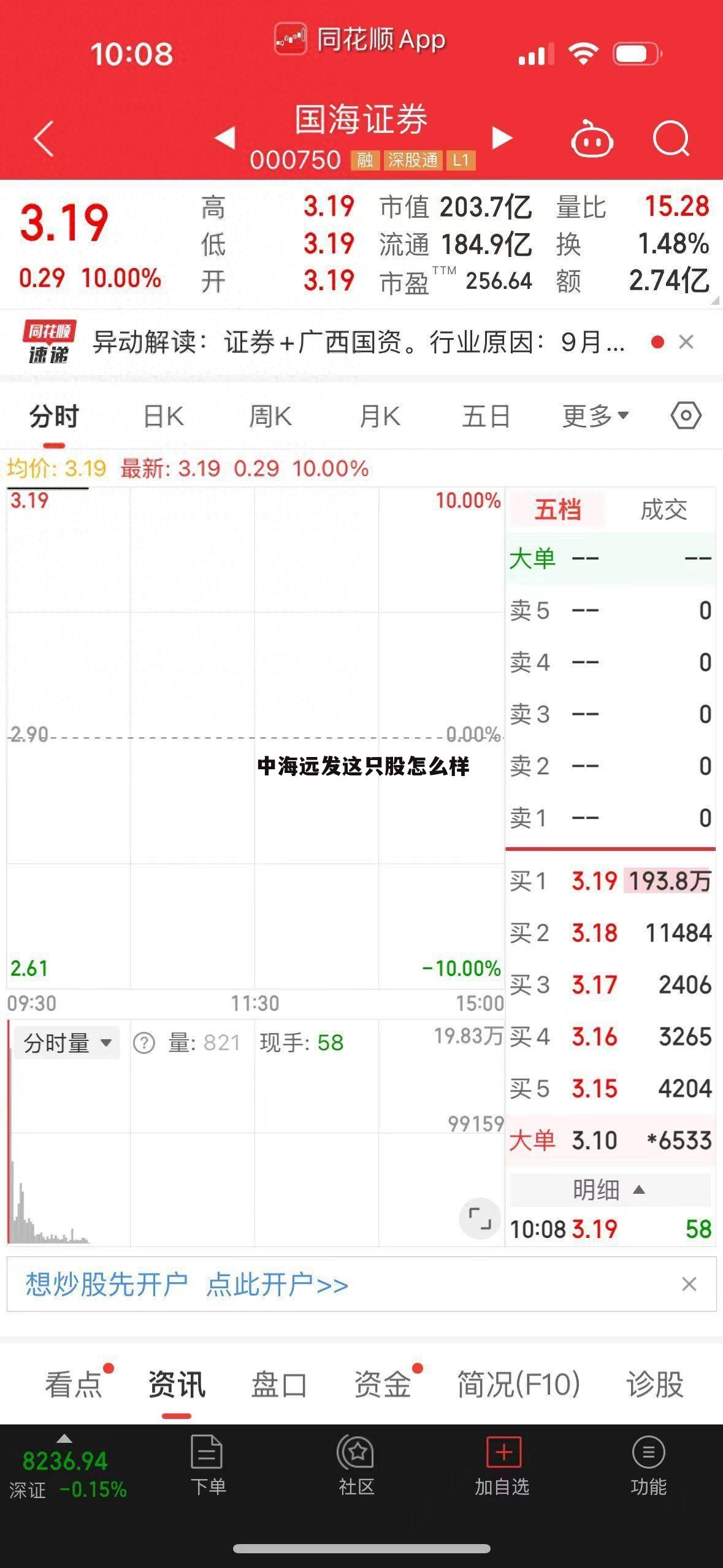 中国为何不允许个人炒美股 中海远发这只股怎么样
