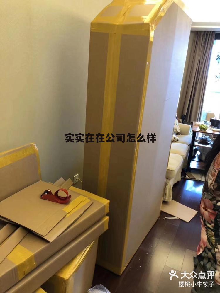 实实在在地工作 实实在在公司怎么样